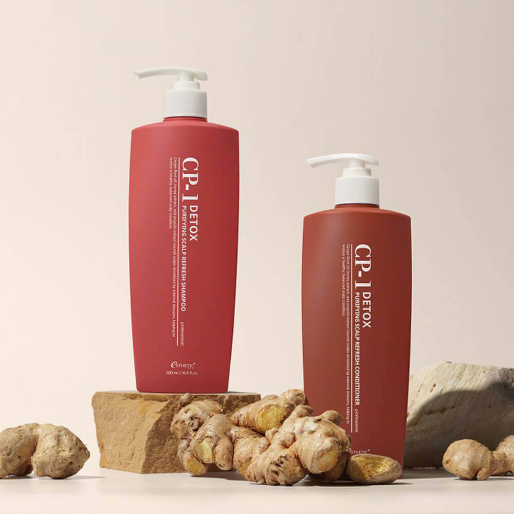 Шампунь для волос с экстрактом имбиря CP-1 Detox Purifying Scalp Refresh Shampoo 100 мл