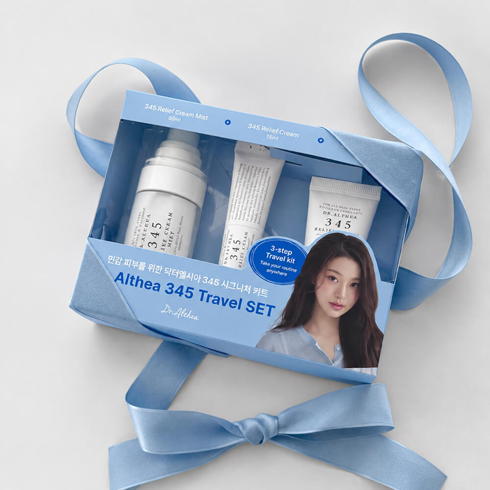 Лимитированный набор миниатюр успокаивающих средств для лица Dr. Althea 345 Travel Set