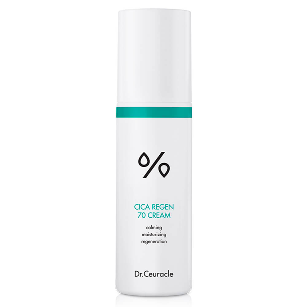 Успокаивающий крем для чувствительной кожи с 70% центеллы Dr.Ceuracle Cica Regen 70 Cream