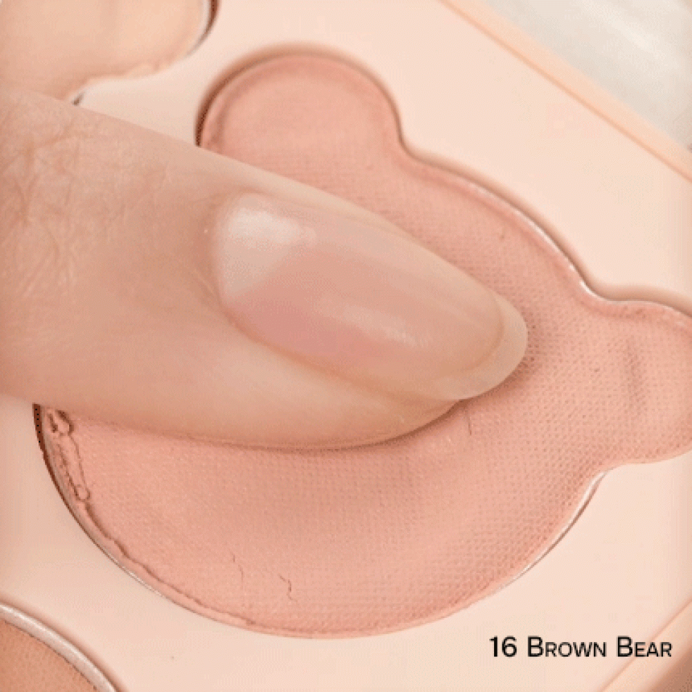Палетка румян Dasique Blending Mood Cheek Bear Limited Edition 17 Mauve Bear