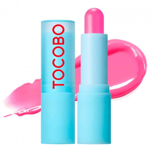 Увлажняющий оттеночный бальзам для губ Tocobo Glass Tinted Lip Balm 012 Better Pink