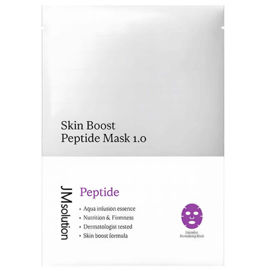 Тканевая маска-бустер с пептидами JMsolution Skin Boost Peptide Mask 1.0