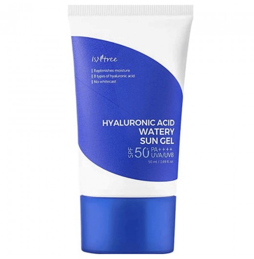 Увлажняющий солнцезащитный гель IsNtree Hyaluronic Acid Watery Sun Gel SPF50+ PA++++
