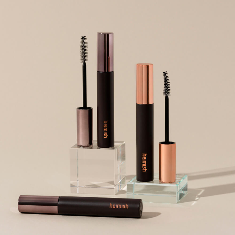 Удлиняющая чёрная тушь с эффектом подкручивания Heimish Dailism Smudge Stop Mascara Curling 01 Black