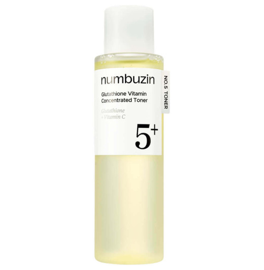 Осветляющий тонер-эссенция с ниацинамидом numbuzin No.5 Glutathione Vitamin Concentrated Toner 200мл