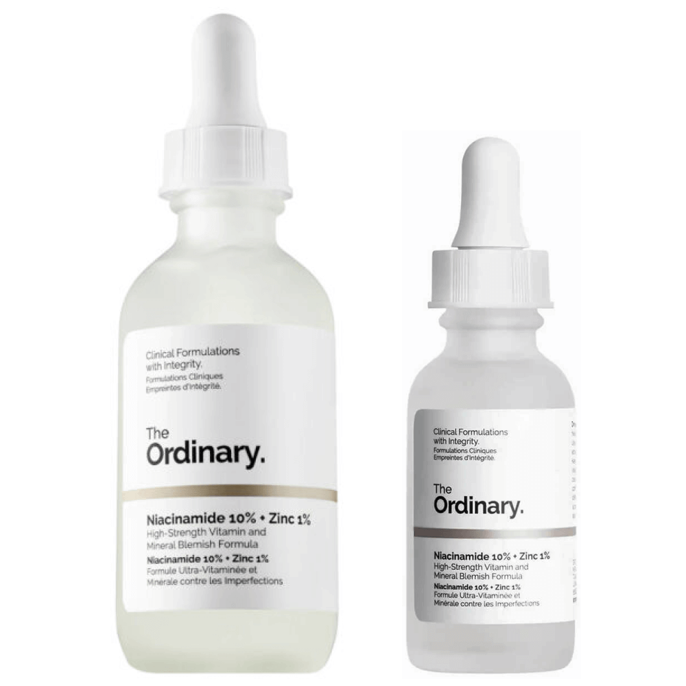 Сыворотка для проблемной кожи с 10% ниацинамида и цинком The Ordinary Niacinamide 10% + Zinc 1% 60 мл