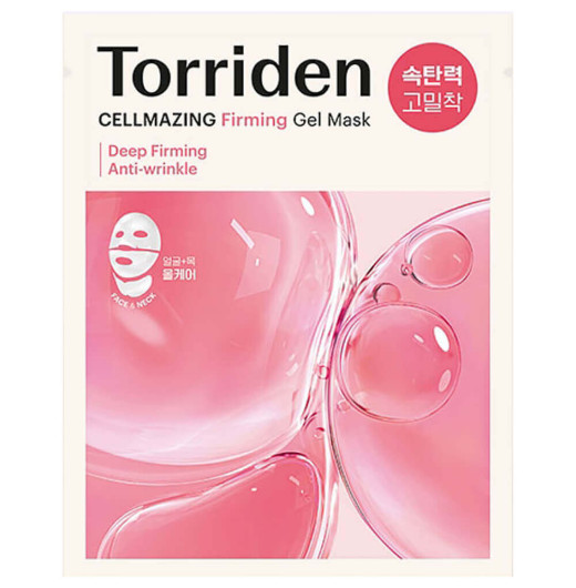Подтягивающая гидрогелевая маска для лица и шеи Torriden Cellmazing Firming Gel Mask