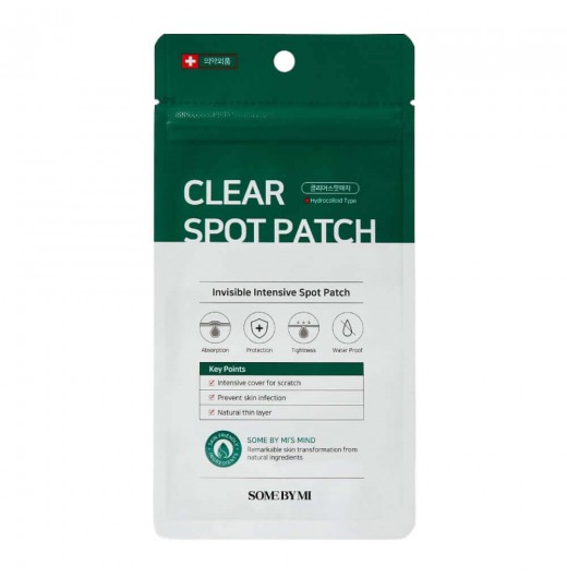 Антибактериальные наклейки против прыщей Some By Mi 30 Days Miracle Clear Spot Patch