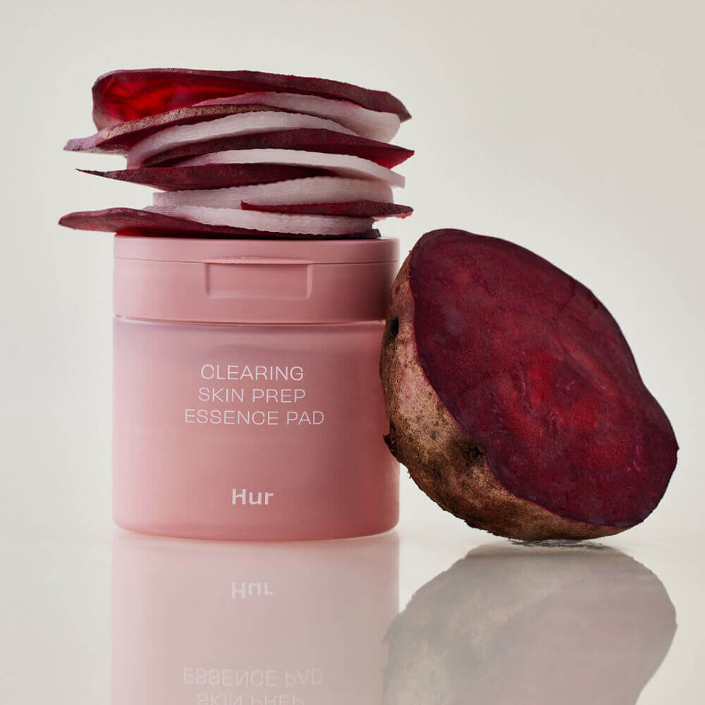 Отшелушивающие пэды с кислотами и экстрактом свёклы House of Hur Clearing Skin Prep Essence Pad