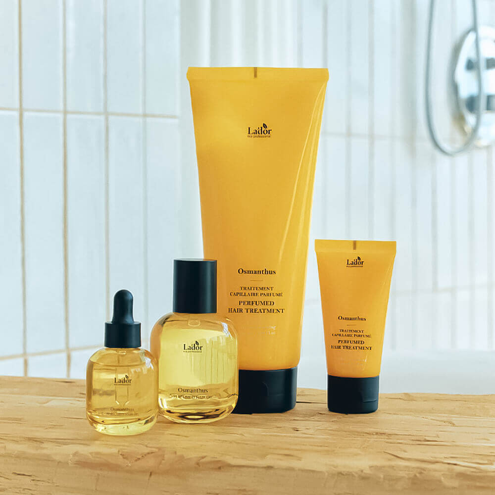 Парфюмированная маска для волос с кератином Lador Perfumed Hair Treatment Hinoki