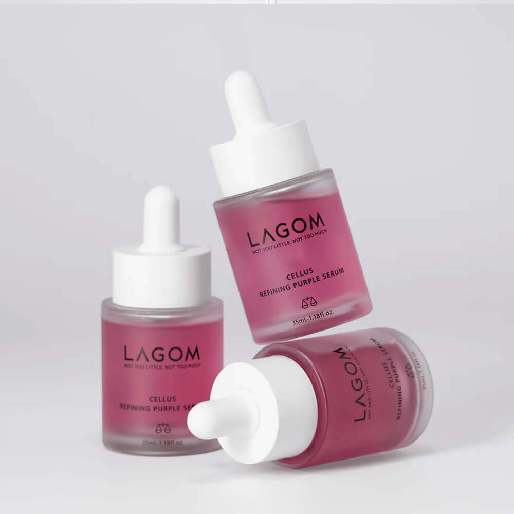 Сыворотка с азелаиновой кислотой для проблемной кожи Lagom Cellus Refining Purple Serum
