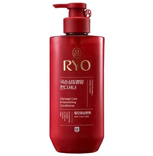 Увлажняющий кондиционер для повреждённых волос RYO Damage Care & Nourishing Conditioner