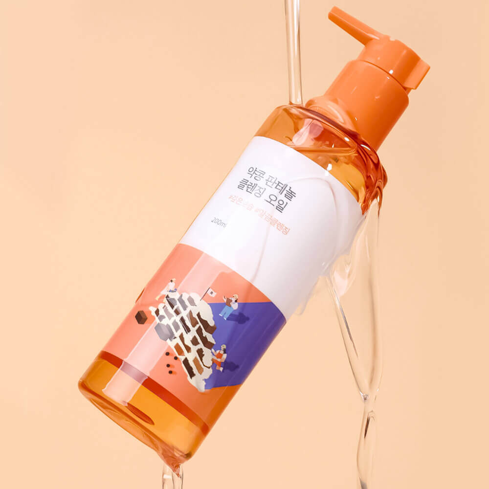 Гидрофильное масло с чёрной соей и пантенолом Round Lab Soybean Panthenol Cleansing Oil Гидрофильное масло с чёрной соей и пантенолом Round Lab Soybean Panthenol Cleansing Oil