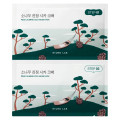 Локальная маска от чёрных точек Round Lab Pine Calming Cica Nose Pack 5шт