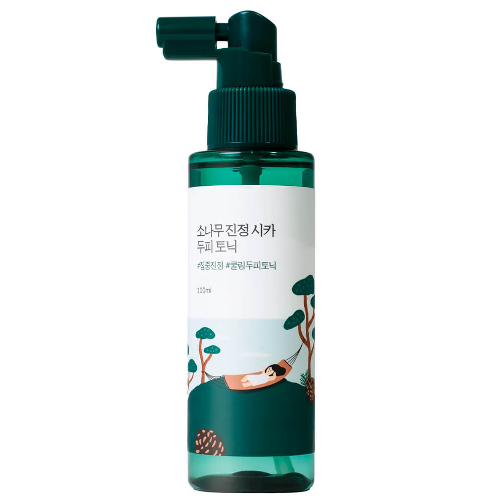 Себорегулирующий тоник для кожи головы Round Lab Pine Calming Cica Scalp Tonic 100мл