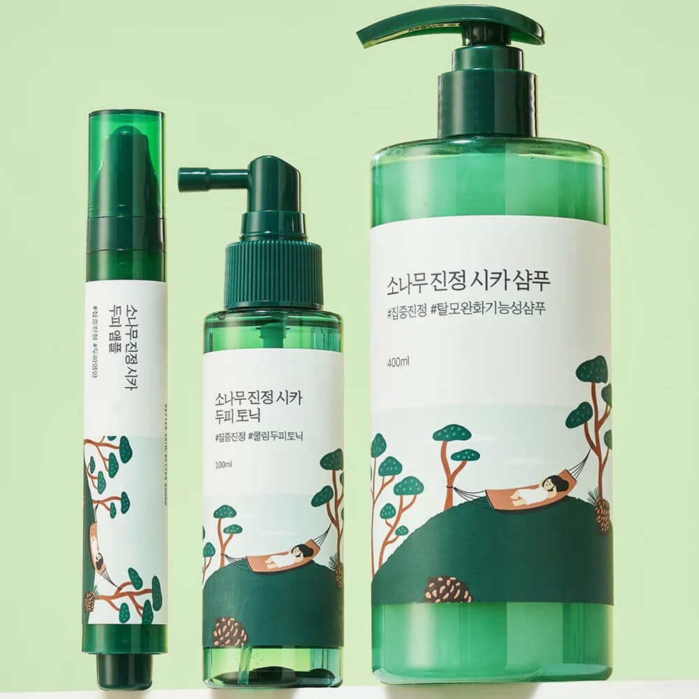 Себорегулирующий тоник для кожи головы Round Lab Pine Calming Cica Scalp Tonic 100мл