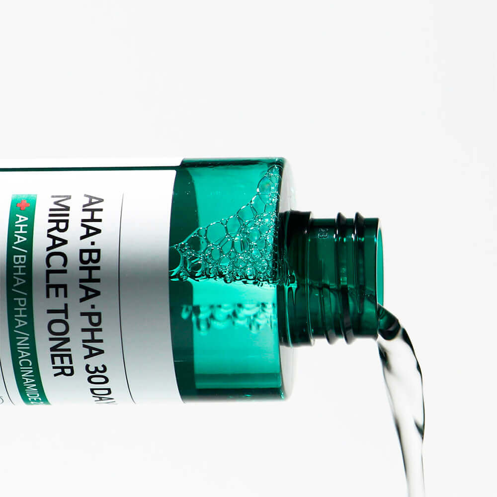 Кислотный очищающий тоник для проблемной кожи Some By Mi AHA-BHA-PHA 30 Days Miracle Toner Кислотный очищающий тоник для проблемной кожи Some By Mi AHA-BHA-PHA 30 Days Miracle Toner