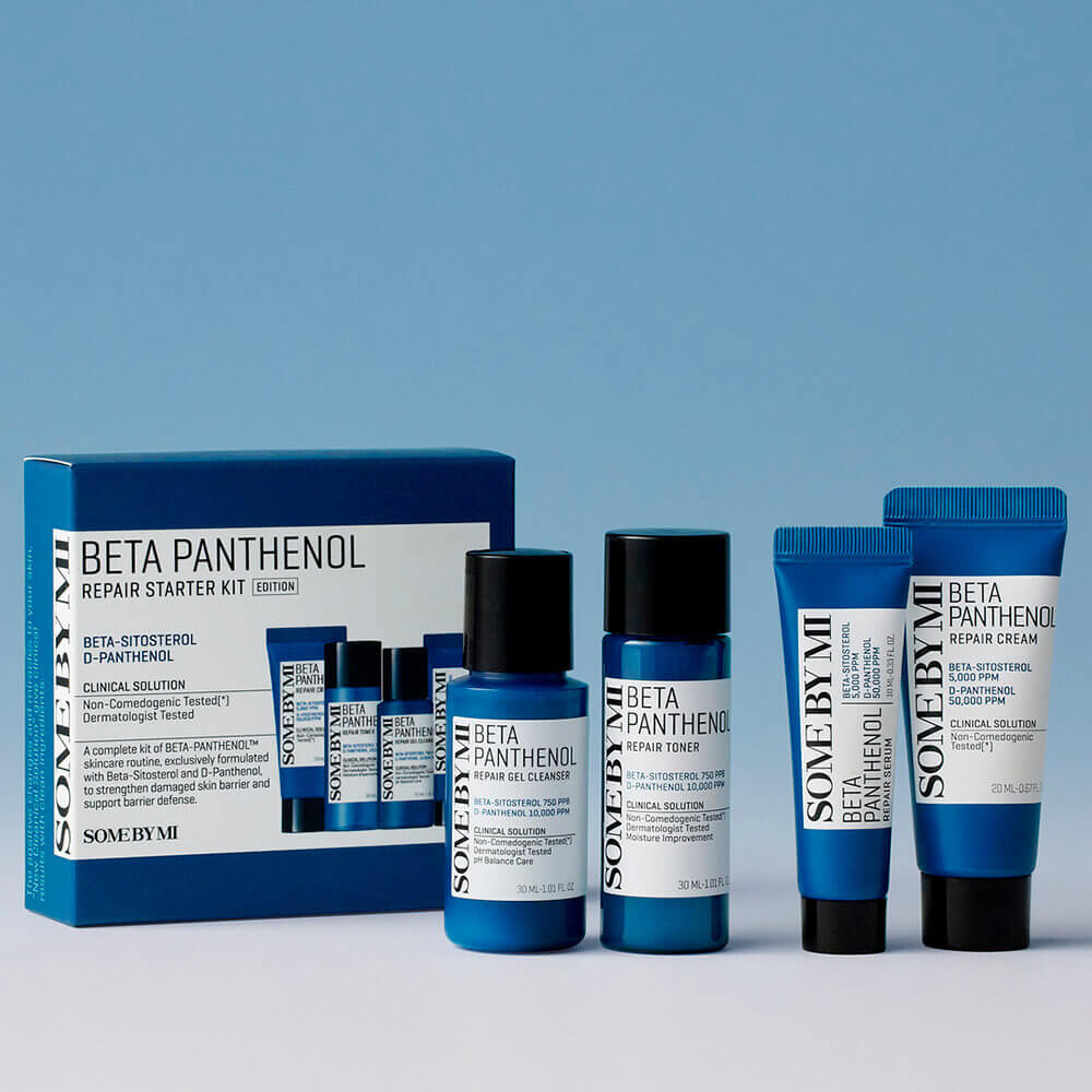 Набор с пантенолом для восстановления кожи Some By Mi Beta Panthenol Repair Starter Kit Набор с пантенолом для восстановления кожи Some By Mi Beta Panthenol Repair Starter Kit