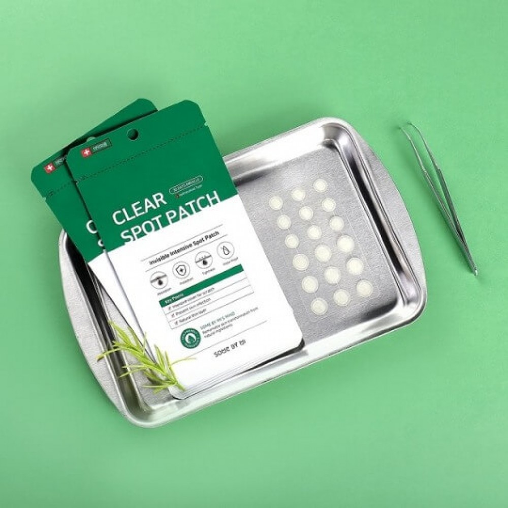 Антибактериальные наклейки против прыщей Some By Mi 30 Days Miracle Clear Spot Patch Антибактериальные наклейки против прыщей Some By Mi 30 Days Miracle Clear Spot Patch