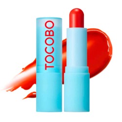 Увлажняющий оттеночный бальзам для губ Tocobo Glass Tinted Lip Balm 013 Tangerine Red