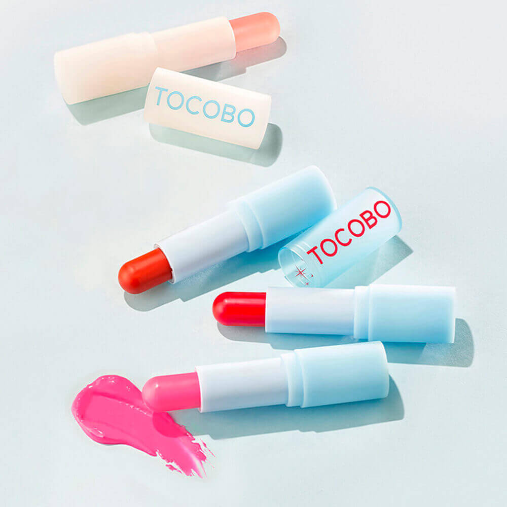 Увлажняющий оттеночный бальзам для губ Tocobo Glass Tinted Lip Balm 012 Better Pink