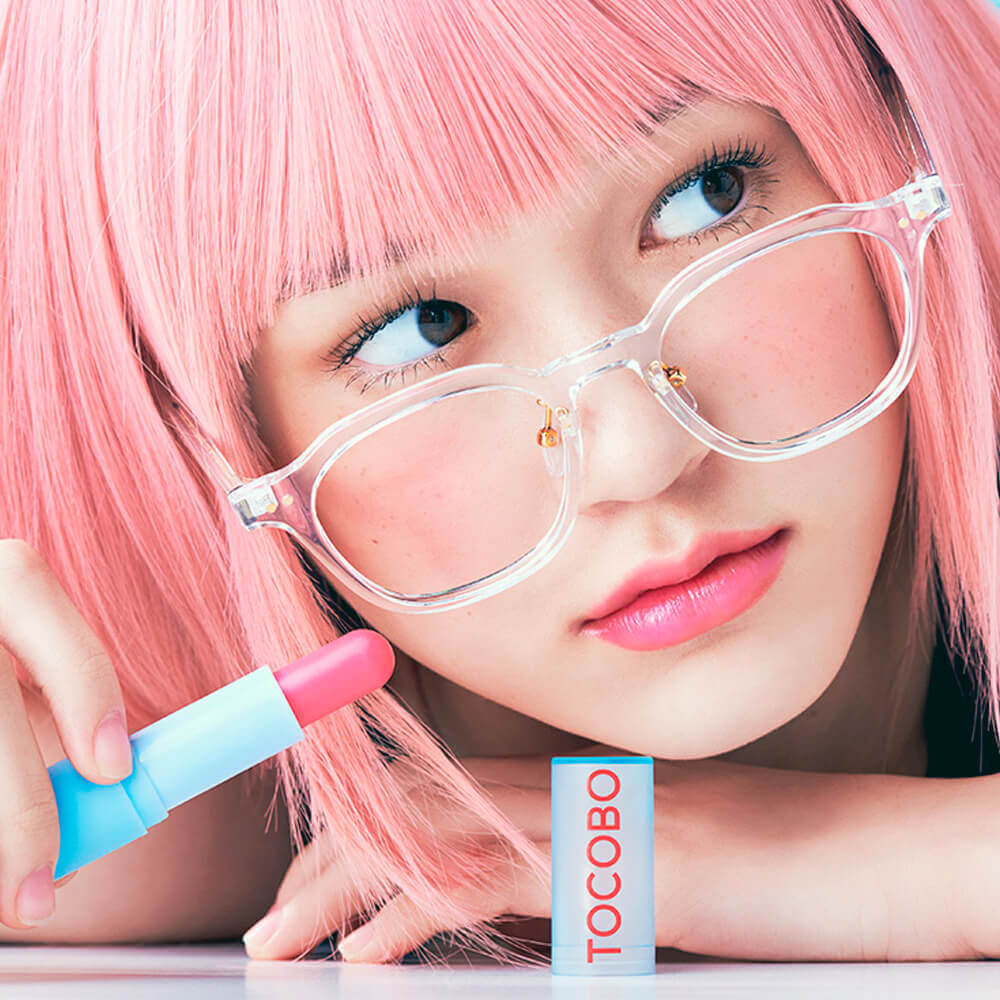 Увлажняющий оттеночный бальзам для губ Tocobo Glass Tinted Lip Balm 012 Better Pink