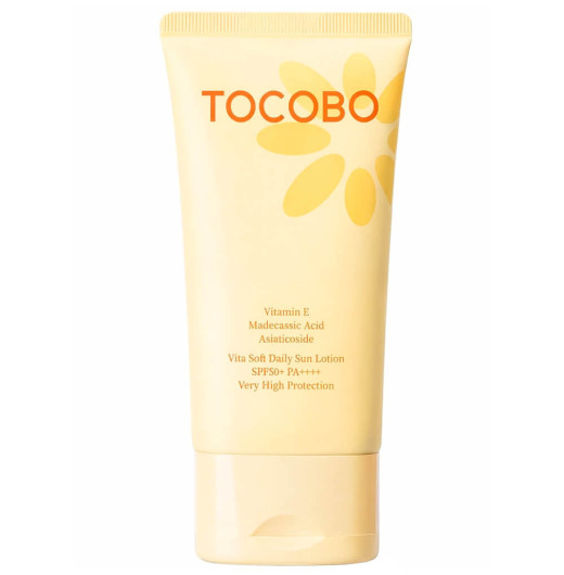 Солнцезащитный крем для лица и тела Tocobo Vita Soft Daily Sun Lotion SPF50+ PA++++