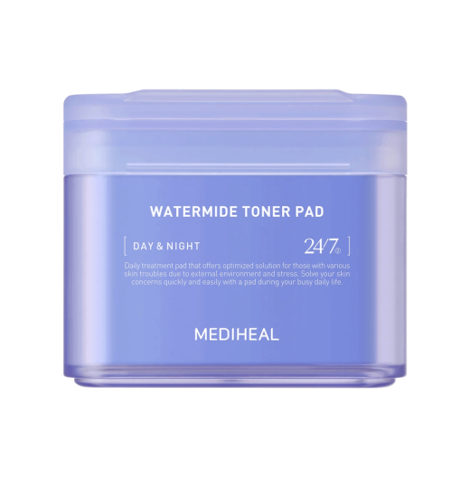Интенсивно увлажняющие тонер-пэды с ледниковой водой Mediheal Watermide Toner Pad