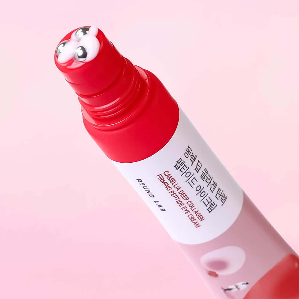 Массажный крем для век с камелией Round Lab Camellia Deep Eye Cream