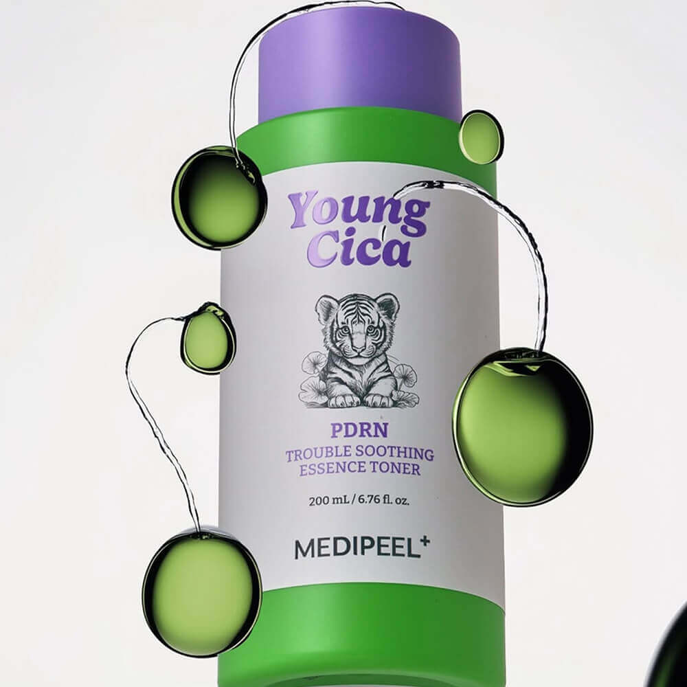 Успокаивающий тонер с центеллой и ПДРН MEDIPEEL Young Cica PDRN Trouble Soothing Essence Toner