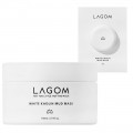 Отшелушивающая глиняная маска Lagom White Kaolin Mud Mask 5 мл