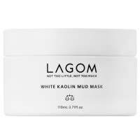 Отшелушивающая глиняная маска Lagom White Kaolin Mud Mask 110 мл