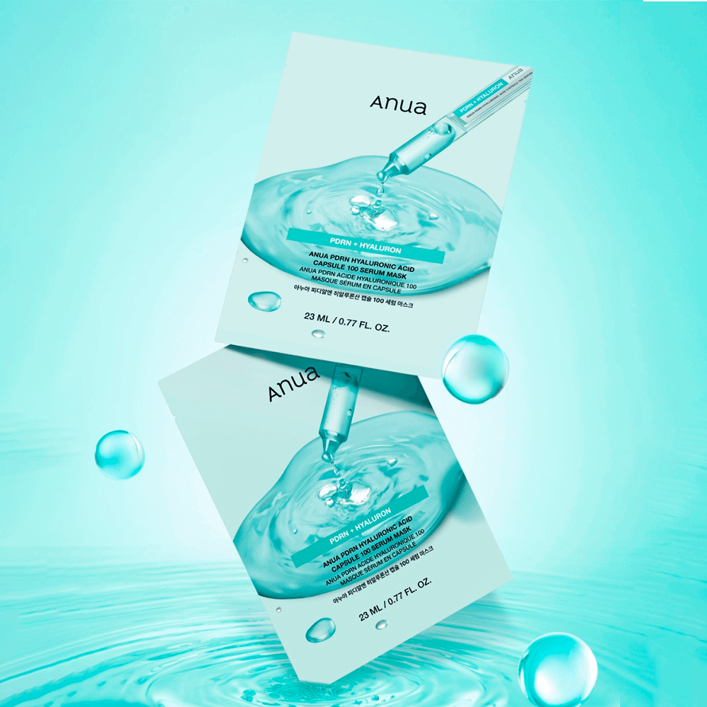 Тканевая маска с ПДРН и гиалуроновой кислотой Anua PDRN Hyaluronic Acid Capsule 100 Serum Mask Sheet
