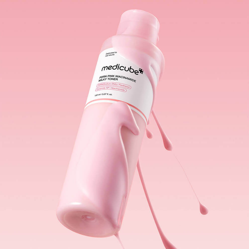 Молочный тонер с ПДРН и ниацинамидом medicube PDRN Pink Niacinamide Milky Toner