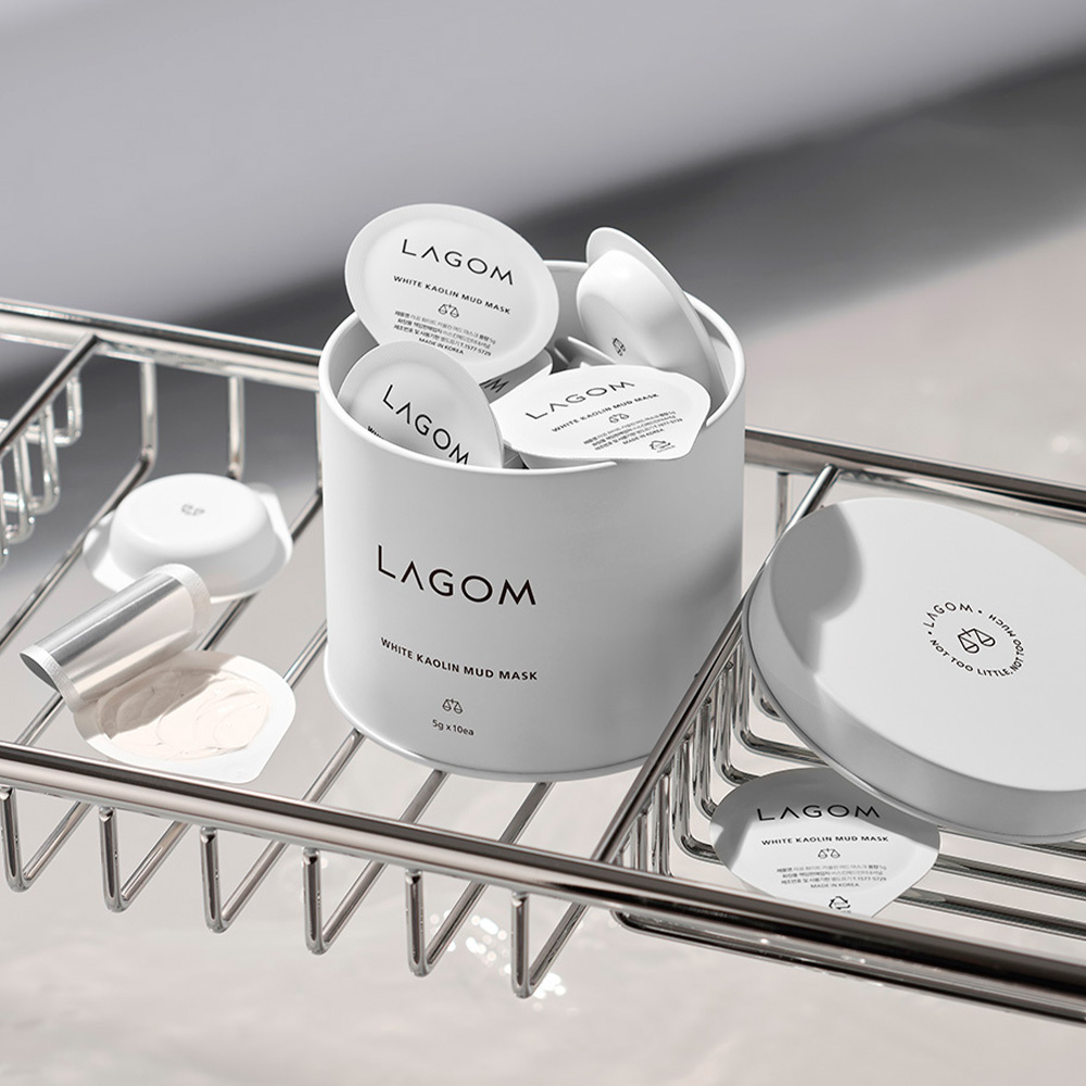 Отшелушивающая глиняная маска Lagom White Kaolin Mud Mask 110 мл Отшелушивающая глиняная маска Lagom White Kaolin Mud Mask 110 мл