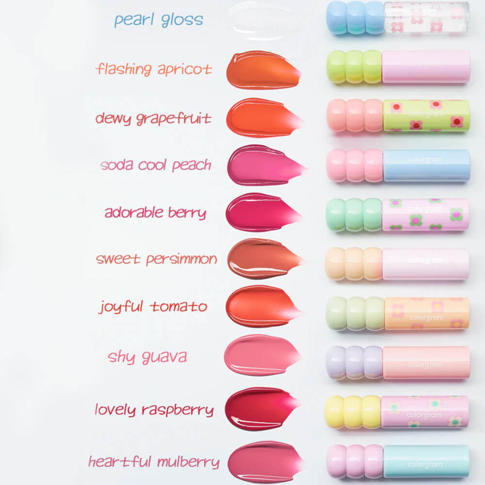 Сияющий глянцевый тинт colorgram Fruity Glass Tint 04 Adorable Berry