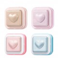 Компактный хайлайтер для лица colorgram Milk Bling Heartlighter 02 Pink Heart