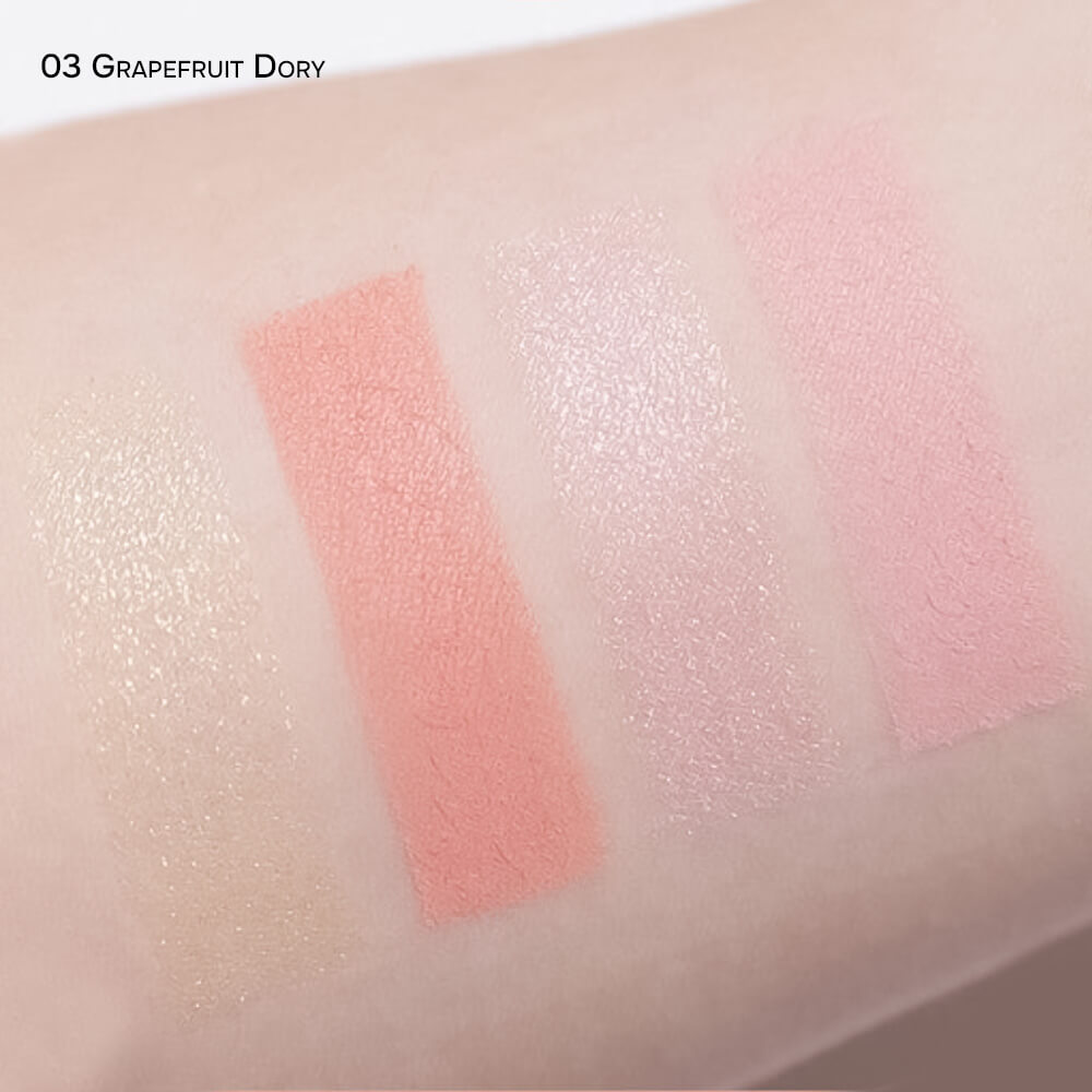 Компактная палетка теней для век colorgram Tintin Dory Eyeshadow Palette 04 Berry Dory