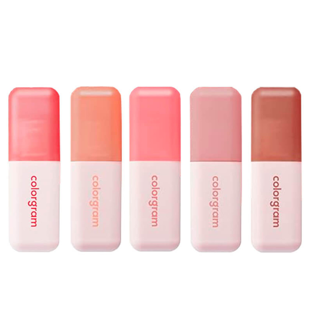 Вельветовый тинт-мусс для губ и щёк colorgram Nude Blur Tint 03 Lovely Fig