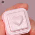 Компактный хайлайтер для лица colorgram Milk Bling Heartlighter 02 Pink Heart