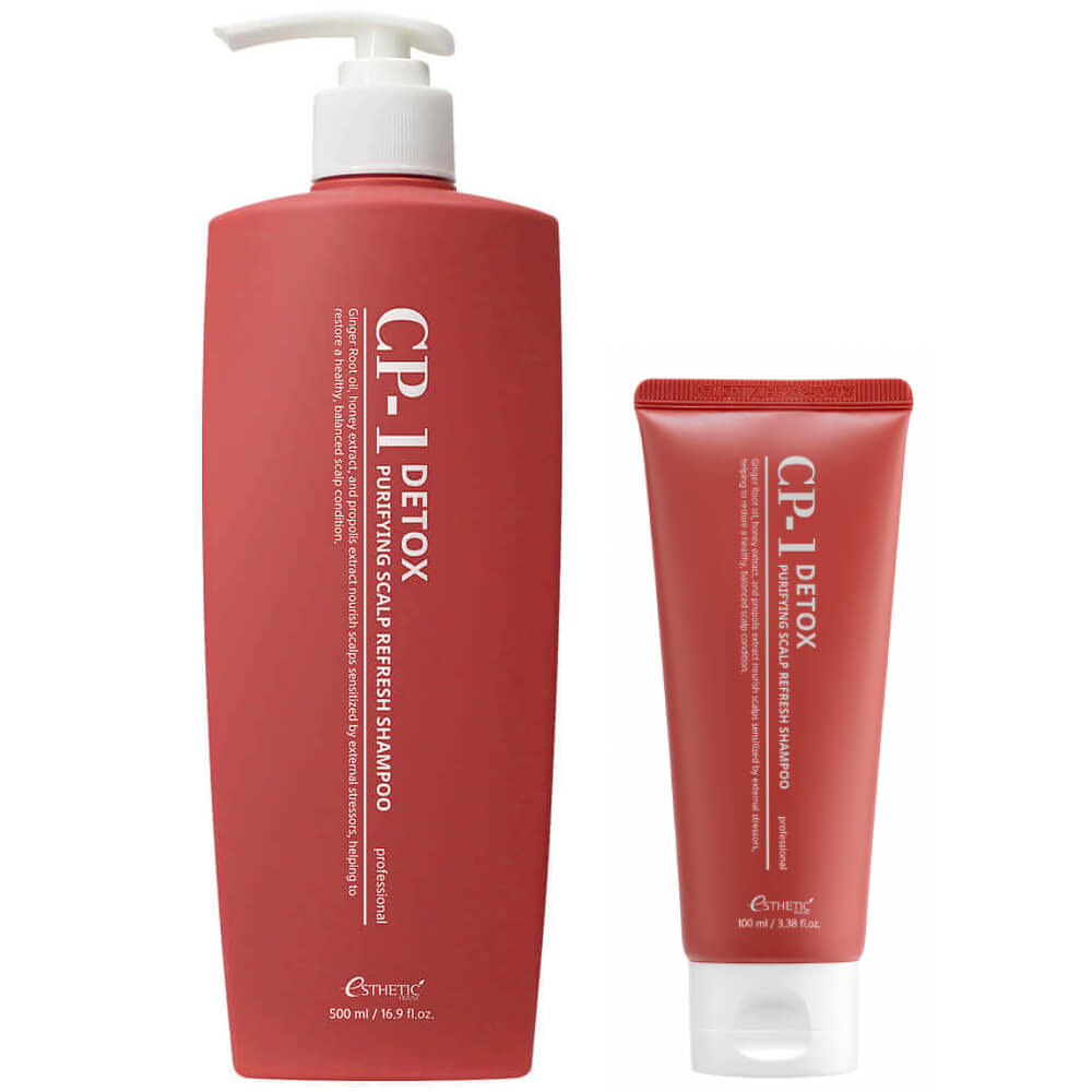 Шампунь для волос с экстрактом имбиря CP-1 Detox Purifying Scalp Refresh Shampoo 100 мл