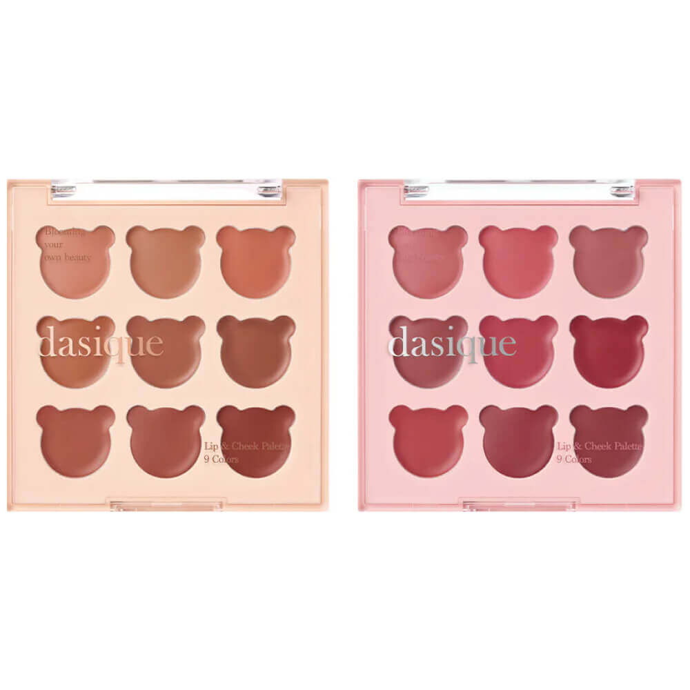 Кремовая палетка для макияжа губ и щёк Dasique Mood Painting Lip & Cheek Palette 05 Cozy Bear