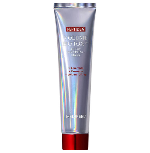 Пептидная маска-плёнка для сияния кожи MEDIPEEL Volume Bio Tox Glow Wrapping Mask Pro