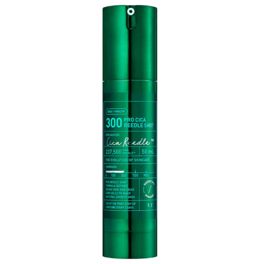 Интенсивный бустер с микроиглами для чувствительной кожи VT Cosmetics Pro Cica Reedle Shot 300