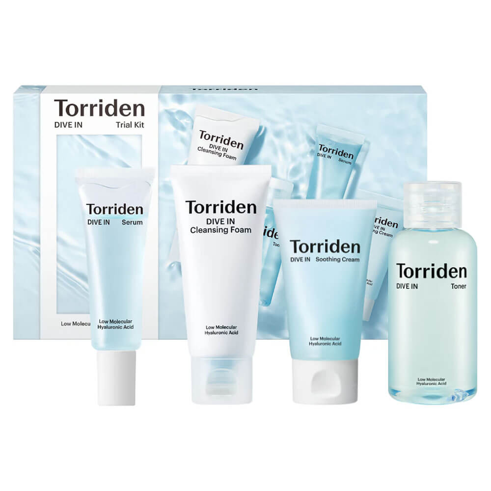 Набор миниатюр для увлажнения кожи Torriden DIVE IN Trial Kit Набор миниатюр для увлажнения кожи Torriden DIVE IN Trial Kit
