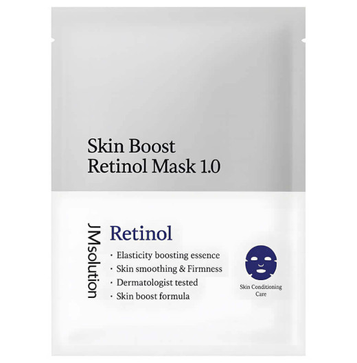 Тканевая маска-бустер с ретинолом JMsolution Skin Boost Retinol Mask 1.0