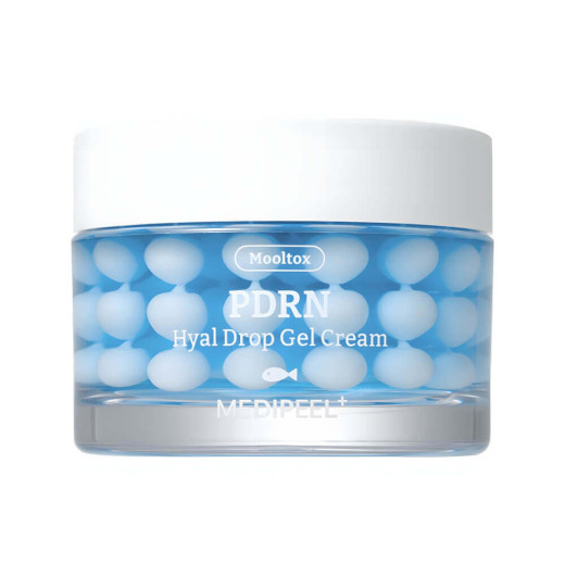 Капсульный крем с ПДРН для глубокого увлажнения MEDIPEEL Mooltox PDRN Hyal Drop Gel Cream