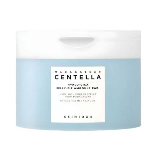 Увлажняющие пэды с центеллой SKIN1004 Madagascar Centella Hyalu-Cica Jelly-Fit Ampoule Pad