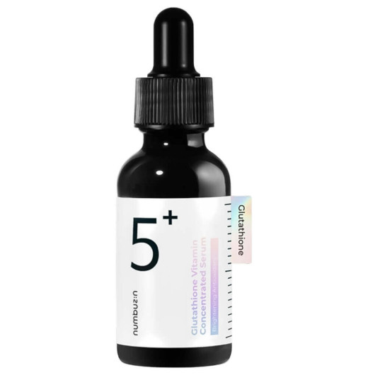 Осветляющая сыворотка с глутатионом numbuzin No.5 Glutathione Vitamin Concentrated Serum 30мл
