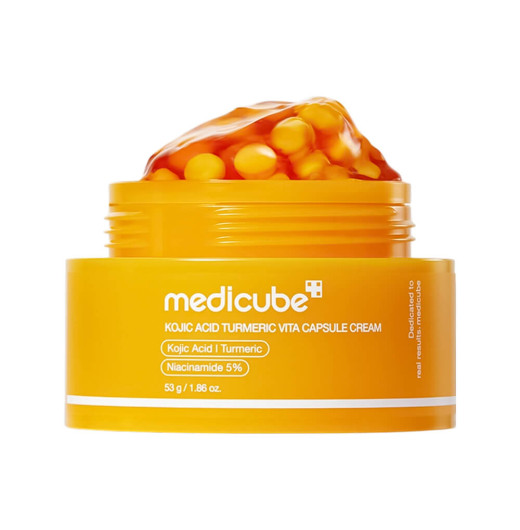 Капсульный крем для сияния кожи medicube Kojic Acid Turmeric Vita Capsule Cream